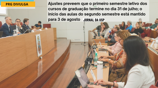 Conselho de Graduação da USP aprova alterações no calendário acadêmico dos cursos