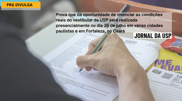 Fuvest tem inscrições abertas para segundo simulado do Vestibular 2027 da USP Fuvest tem inscrições abertas para segundo simulado do Vestibular 2027 da USP